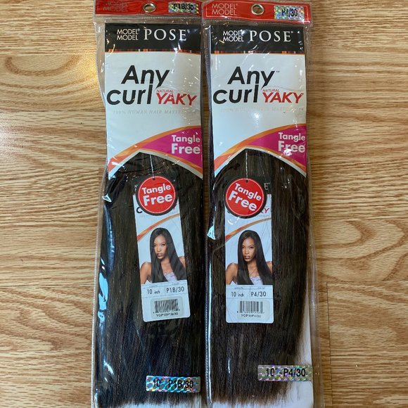 #84 10" MODEL MODEL POSE ANY CURL YAKI WEAVE - Picture 3 of 3